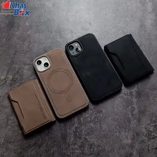 کاور و قاب چرمی MAGSAFE برای IPHONE 17 PRO MAX 