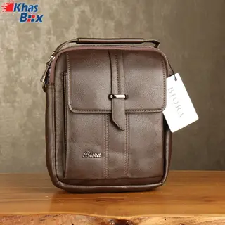 کیف دوشی تک بند مردانه چرم
