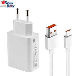 فست شارژر اصلی شیائومی Xiaomi Poco C75 همراه با کابل Type-c