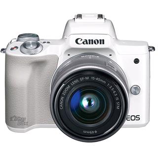 دوربین دیجیتال کانن مدل EOS M50 15-45 سفید