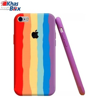 گارد سیلیکونی رنگین کمانی اپل IPhone 6s Plus