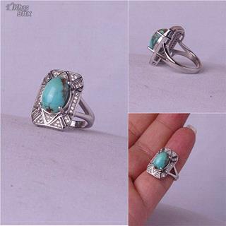 انگشتر زنانه فیروزه نیشابوری اصل طبیعی مردانه