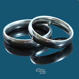  حلقه نقره ای مدل AT-06