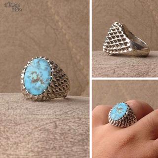 انگشتر فیروزه نیشابوری اصل و طبیعی