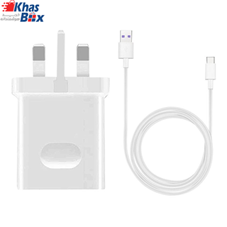 کابل و شارژر سوپر فست 18 وات آنر Huawei honor play 40 plus 