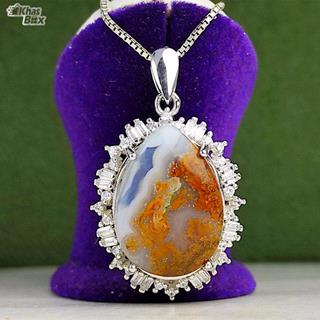 گردنبند عقیق شجر اصلی 