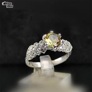 انگشتر نقره الکساندریت زنانه