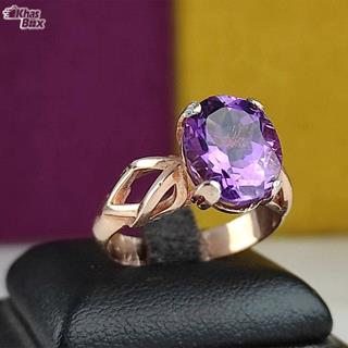 انگشتر آمتیست زنانه اصلی