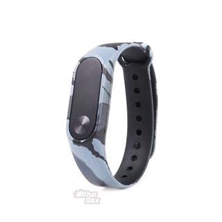 بند دستبند شیائومی Mi Band2 طرح چریکی خاکستری