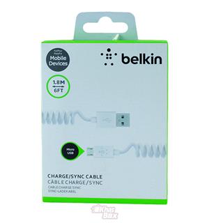 کابل شارژر Belkin سفید