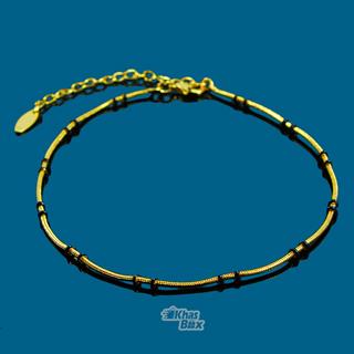 دستبند طلایی دخترانه ظریف مدل DT-65