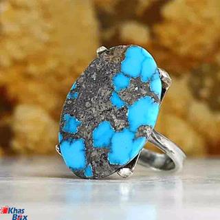 انگشتر فیروزه زنانه کد 151