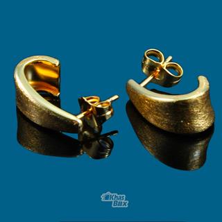 گوشواره طلایی ظریف طرح بال GT-22 