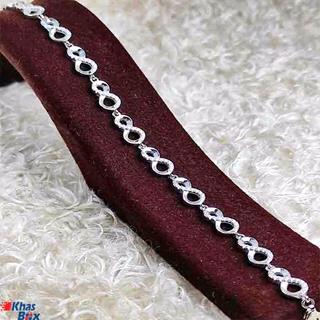 دستبند زنانه طرح بینهایت