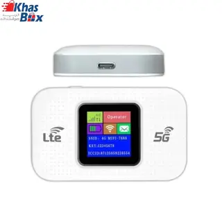 مودم جیبی سیم‌کارتی مانیتوردار 5G/4G