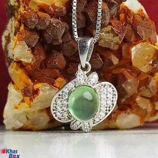 گردنبند نقره پری نایت سبز