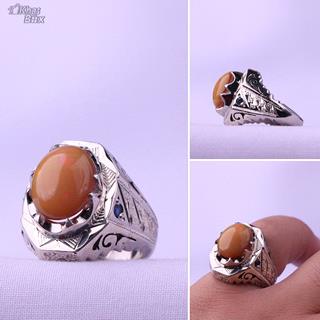 انگشتر اوپال دستساز اصل مردانه