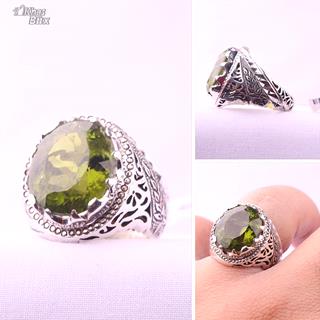 انگشتر زبرجد مردانه اصل