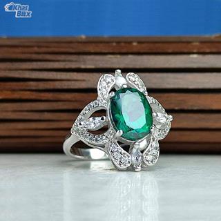 انگشتر توپاز زنانه اصل کد 51