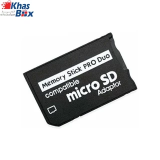 تبدیل رم کنسول بازی PSP پی اس پی آداپتور MicroSD به ProDuo مبدل مموری کارت SONY اورجینال
