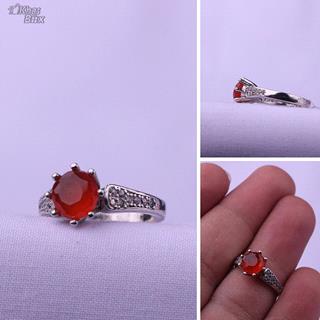 انگشتر سولیتر عقیق یمنی زنانه