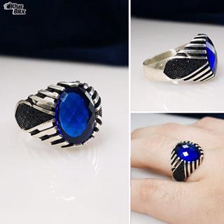 انگشتر نقره اسپرت ترک مردانه