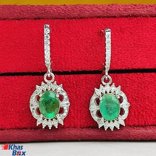 گوشواره زمرد اصلی زامبیا