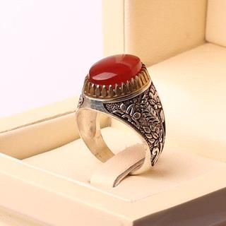 انگشتر عقیق یمنی اصل مردانه