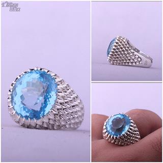 انگشتر توپاز سویسی اصل مردانه