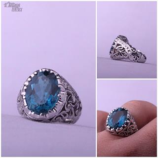 انگشتر توپاز لندن اصل مردانه