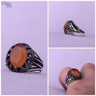 انگشتر عقیق یمنی مردانه