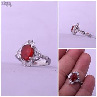 انگشتر عقیق یمنی زنانه