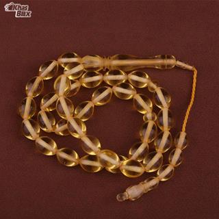 تسبیح کهربا دانه هلی 33 دانه 